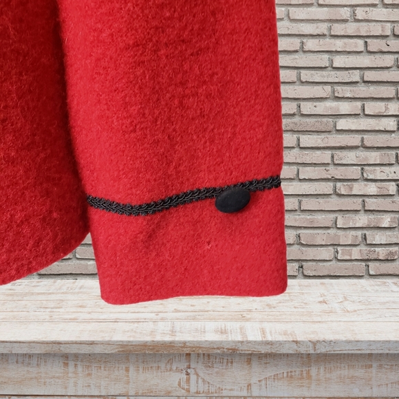 WilliSmith Wool Jacket with Formal Black Velvet Accents - Picture 7 of 11